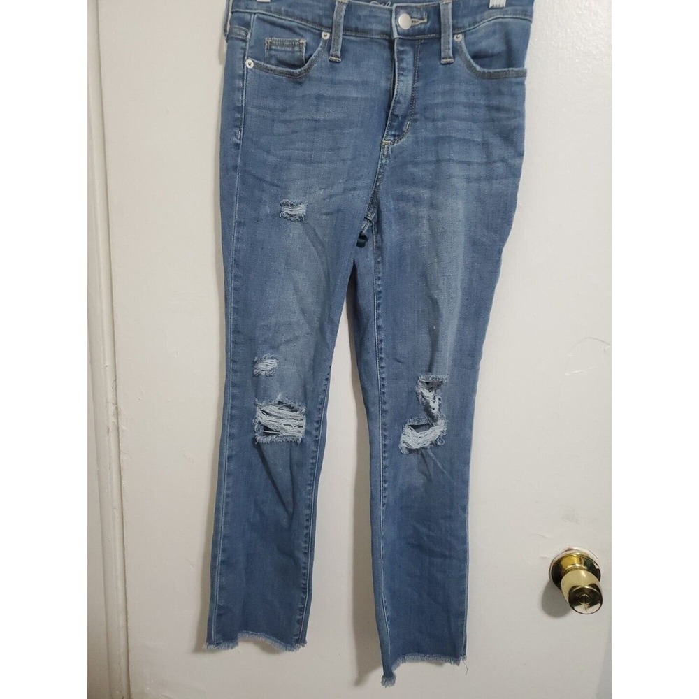 Universal Thread women's size 2/26R blue denim jeans mid rise skinny med wash